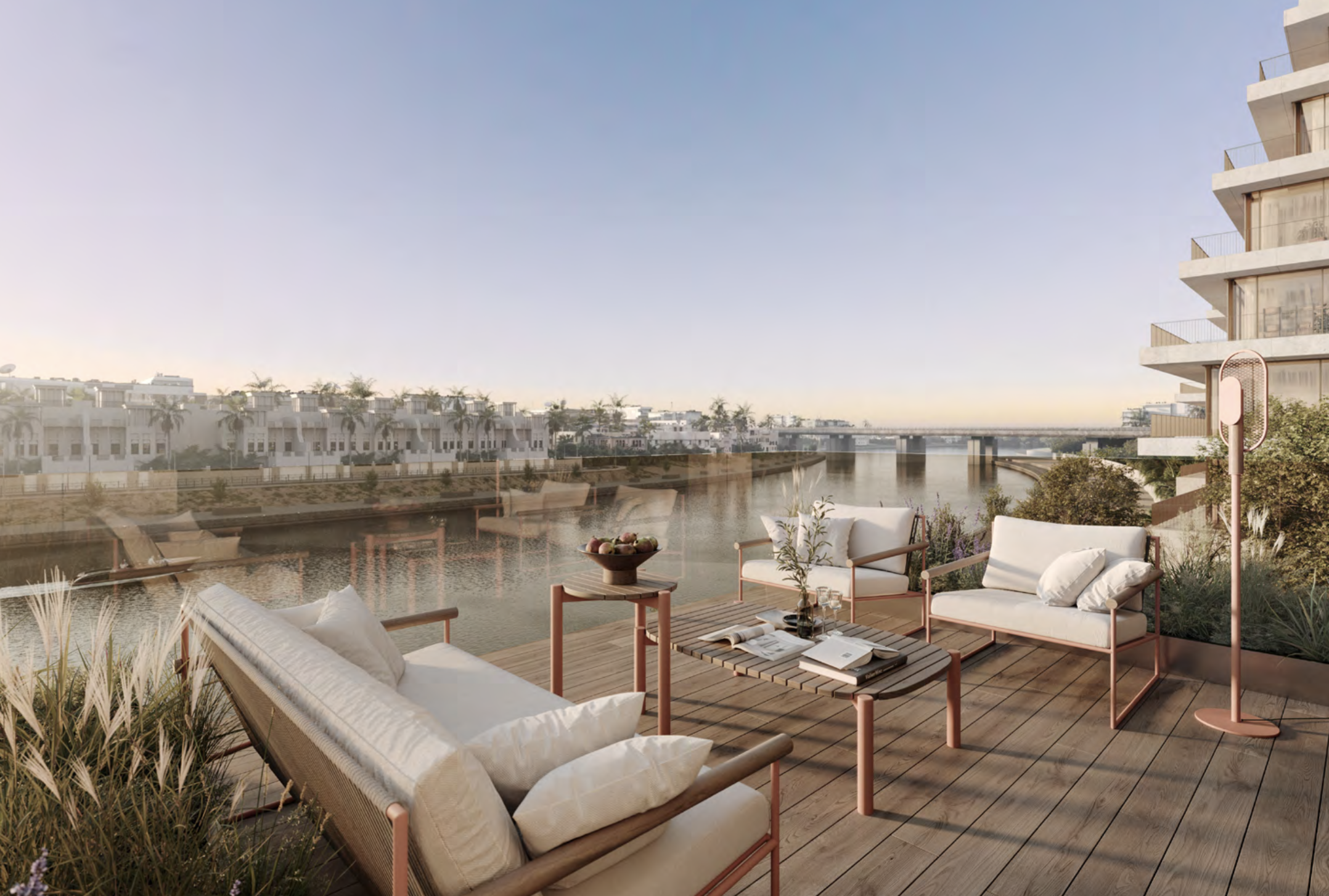 Eden House skyline view
