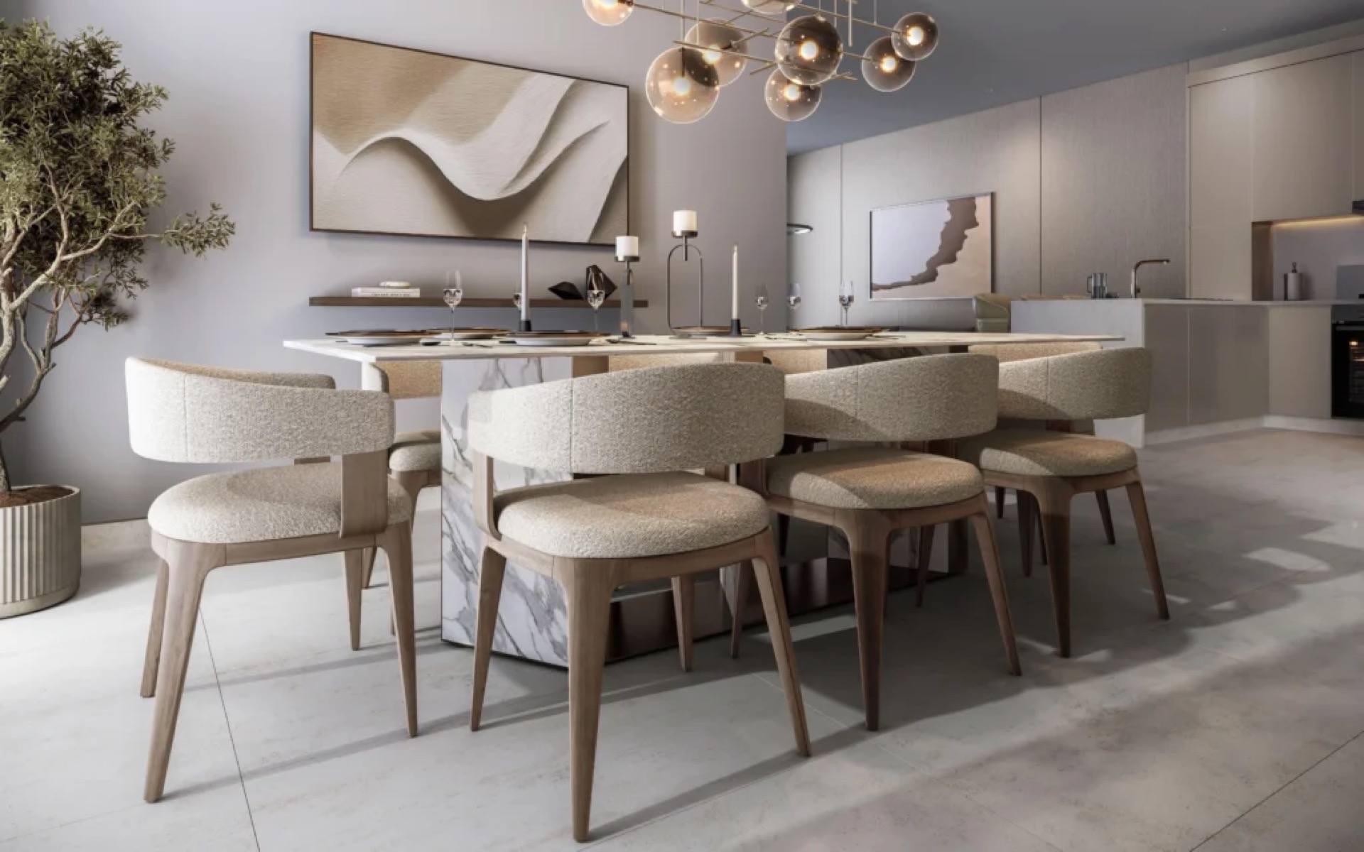 Greenz dining room interior