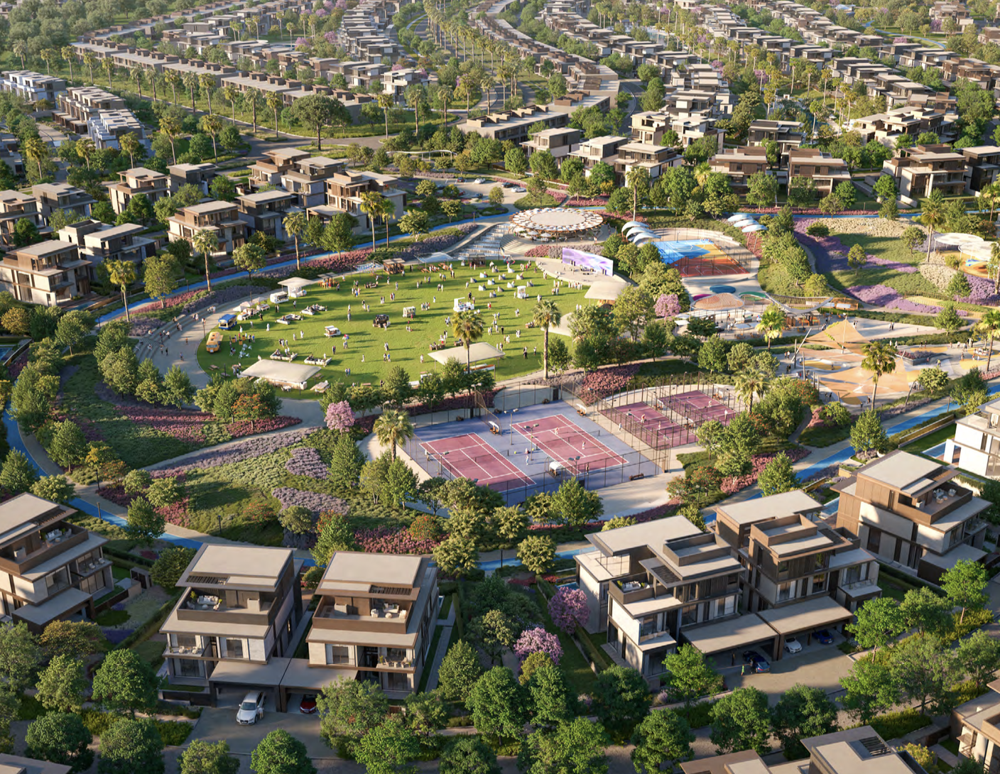 Nad Al Sheba Gardens Phase 9 location map