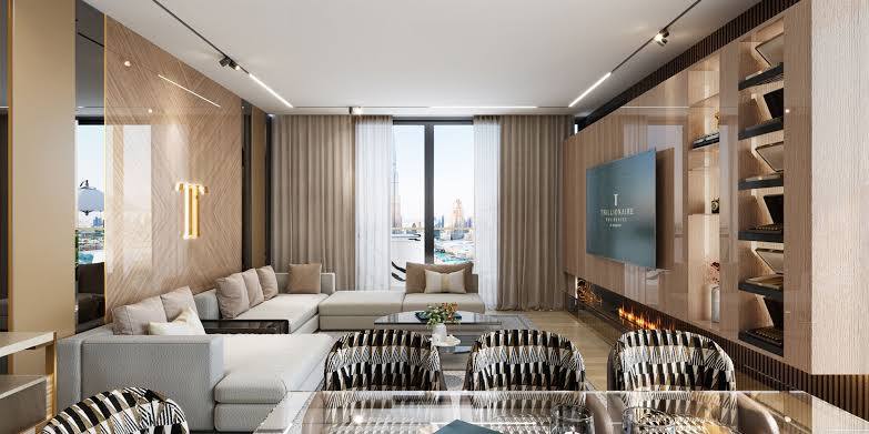 Trillionaire Residences interior living